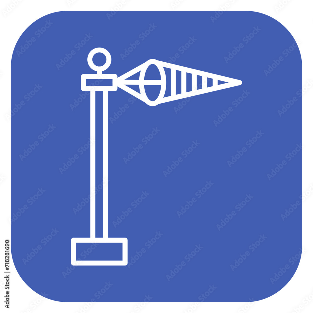 Poster Windsock Icon of Aviation iconset.