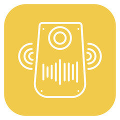Smart Speaker Icon of Technology iconset.