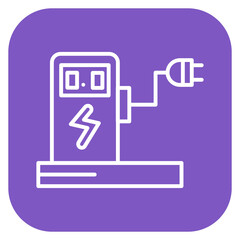 Charging Station Icon of Smart City iconset.