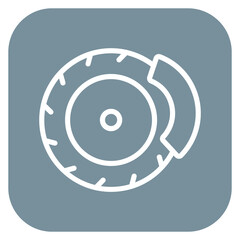Brake Disc Icon of Car Repair iconset.
