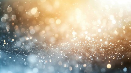 Obraz premium White background with a soft bokeh effect, creating a dreamy and ethereal atmosphere for design concepts. [White background with soft bokeh effect