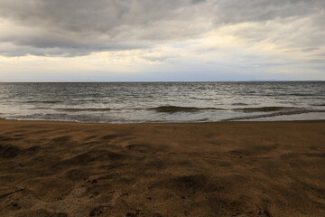 Skarðsvík is a tiny and charming beach with huge basaltic rock formations and a golden sandy...