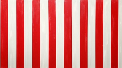 Bold red stripes on a white background, offering a classic and timeless pattern for various design applications. [Bold red stripes on white background