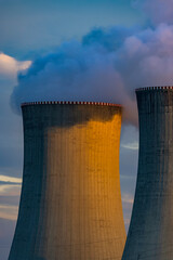 Nuclear power station Dukovany, Vysocina region, Czech republic