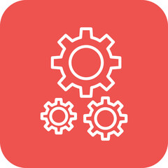 Gears Icon of Engineering iconset.