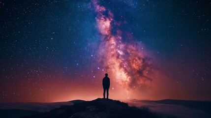 Wondering at the Milky Way Generative AI