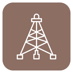 Derrick Icon of Petrol Industry iconset.