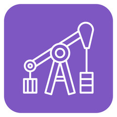 Oil Pump Icon of Petrol Industry iconset.
