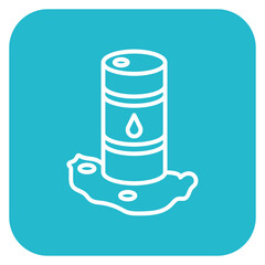 Oil Spill Icon of Petrol Industry iconset.