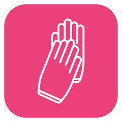 Gloves Icon of Chemistry iconset.