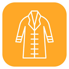 Lab Coat Icon of Chemistry iconset.