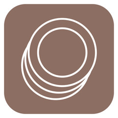 Plate Icon of Restaurant iconset.