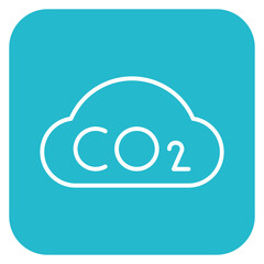 Carbon dioxide Icon of Renewable Energy iconset.