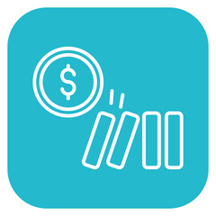 Domino Money Icon