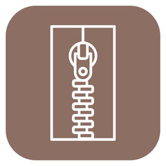 Zipper Icon of Sewing iconset.