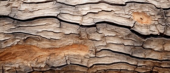 Fototapeta premium Close Up of Tree Bark, Natural Patterns and Textures Revealed