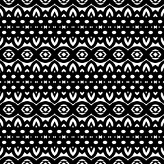 
Black and white background.Seamless texture for fashion, textile design,  on wall paper, wrapping paper, fabrics and home decor. Simple repeat pattern. Geometric patterns.
