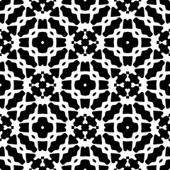 Black and white background.Seamless texture for fashion, textile design,  on wall paper, wrapping paper, fabrics and home decor. Simple repeat pattern. Geometric patterns.

