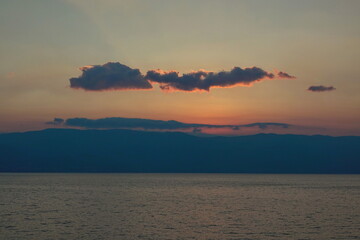 Morgen bei Vrbnik auf Krk, Kroatien