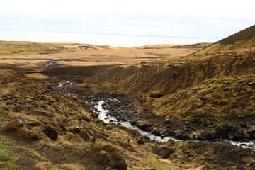 Obraz premium The Snæfellsjökull National Park is a national park of Iceland located in the municipality of Snæfellsbær the west of the country