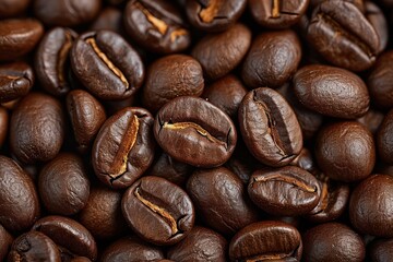 Obraz premium Full frame coffee beans