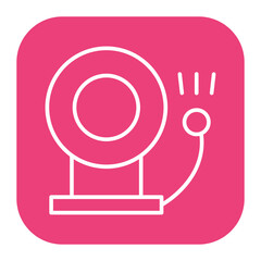 Fire Alarm Icon of Protection and Security iconset.