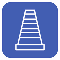Cone Icon of Firefighter iconset.
