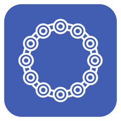 Tambourine Icon of Kindergarten iconset.