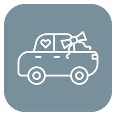 Wedding Car Icon of Wedding iconset.