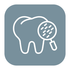Obraz premium Tooth Problem Icon of Dental Care iconset.