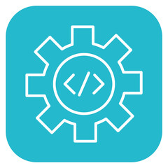 Code Settings Icon of Web Hosting iconset.