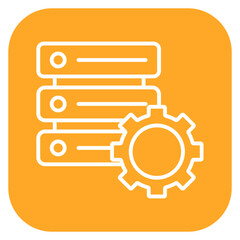 Database Settings Icon of Web Hosting iconset.