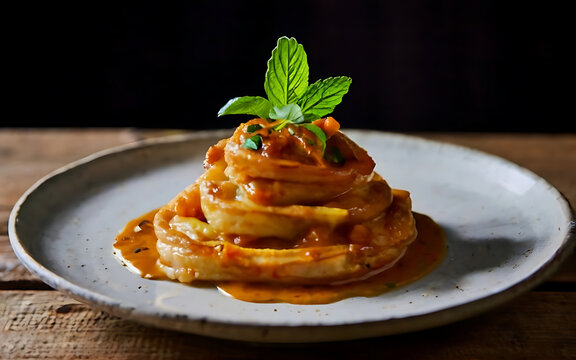Capture the essence of Cassava Pone in a mouthwatering food photography shot