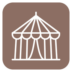Circus Tent Icon of City Elements iconset.