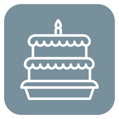 Birthday Cake Icon of Family Life iconset.