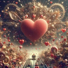 valentine's day art picture fantasy