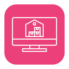 Online Warehouse Icon of ECommerce iconset.