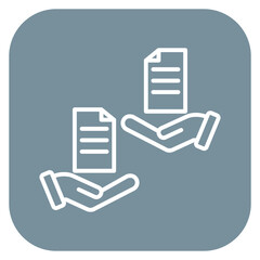 Documents Exchange Icon of Business iconset.