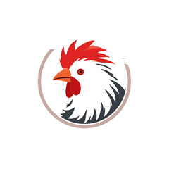 Beautiful Hen Logo, Perfect Chicken Design for Your Project and Creations, Ai Generative
