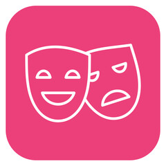 Theater Masks Icon of Cinema iconset.