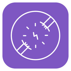 Connecting Wires Icon of Electrician Tools iconset.