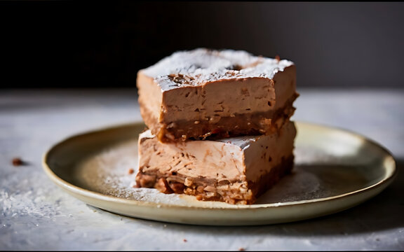 Capture the essence of Halva in a mouthwatering food photography shot