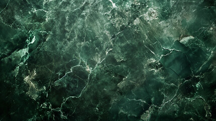 Cracked green marble or concrete background as an abstract background