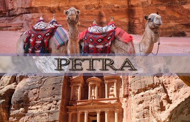 Petra in Jordan is a magical and fascinating place, a unique city carved into the rock, a UNESCO site and considered one of the 7 wonders of the world