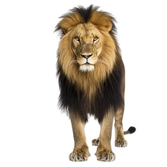 Lion on transparent background