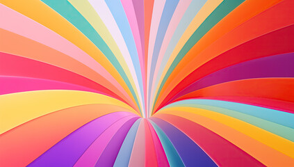 abstract colorful wavy striped background