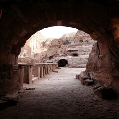 The Roman Theater of Petra is one of the most famous monuments in the city. It was built by the...