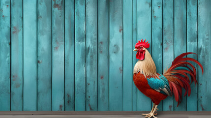 Beautiful Hen Design, Chicken, Perfect for your Project or Wallpaper, Ai Generative - obrazy, fototapety, plakaty