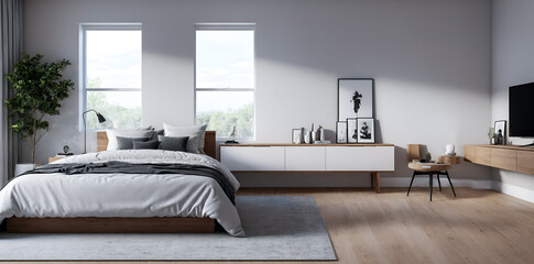 interior design Minimalism style - bedroom