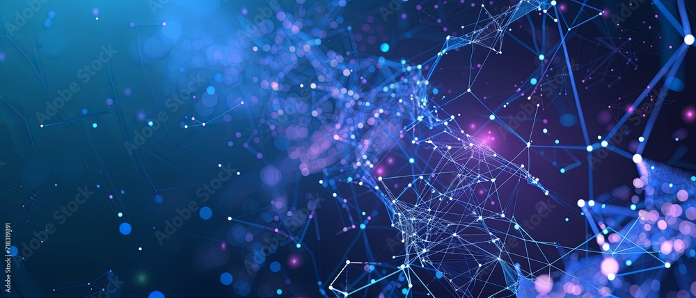 Poster hero image for a website that combines the themes of beyond ai computing network